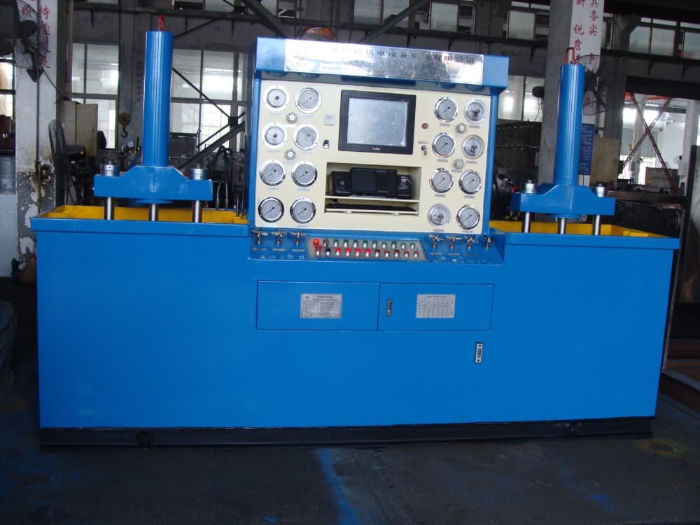 YFB-QSLY-300 Submersible Vertical Oil Cylinder Top Pressure Valve Test Stand