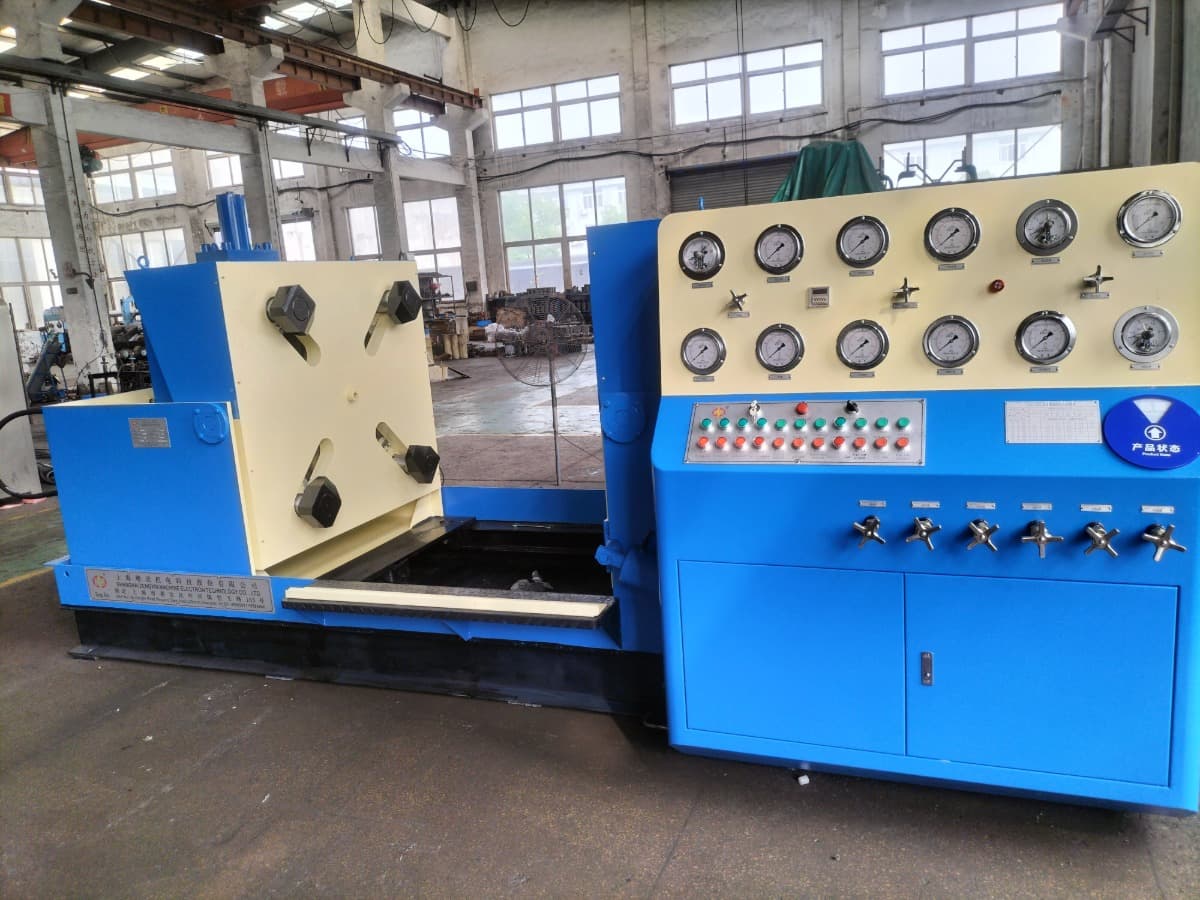 YFB-BY-600 Model Hydraulic Hold Pressure Valve Test Bench