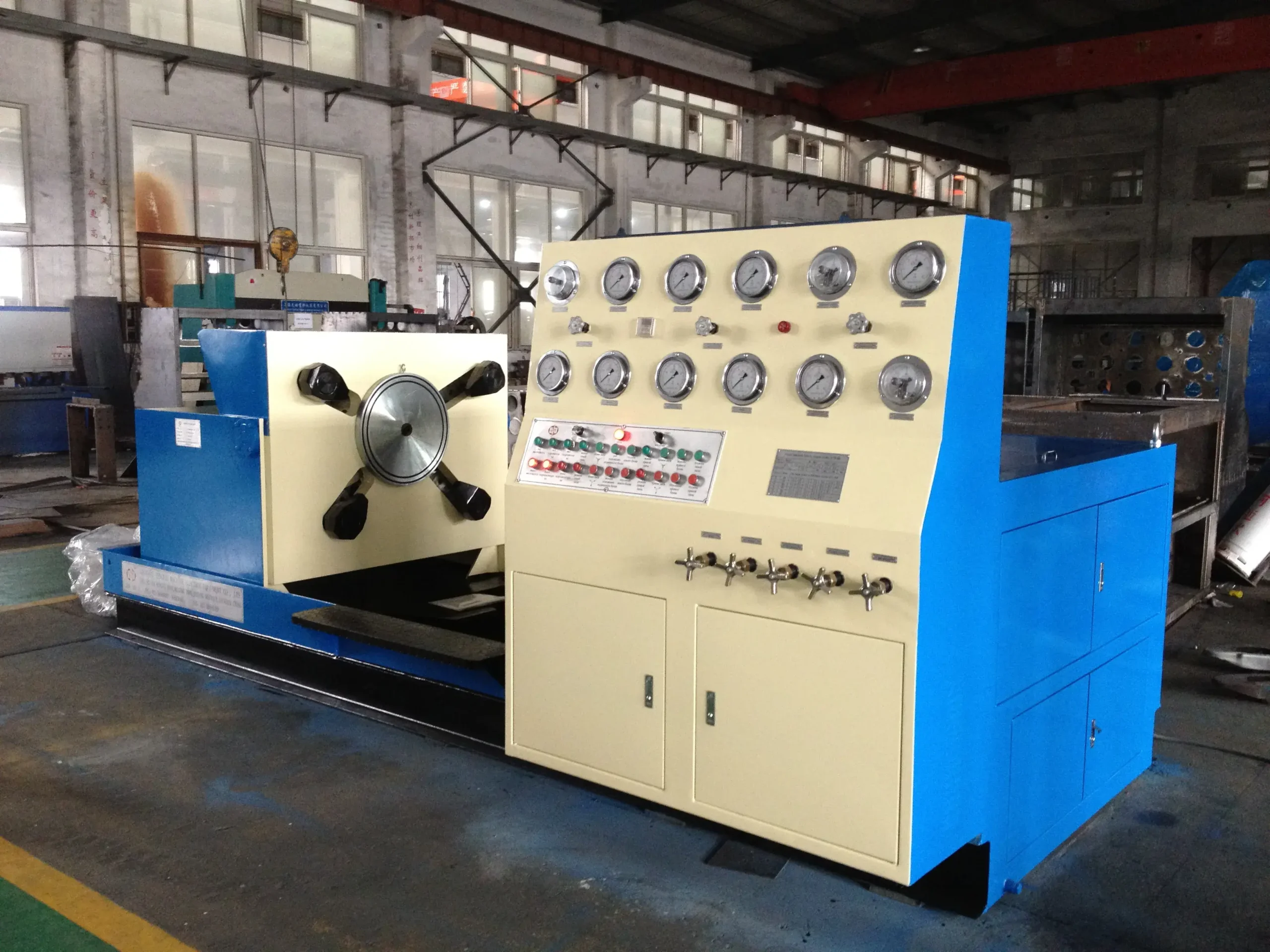 YFB-BY-800 Model Hydraulic Hold Pressure Valve Test Bench