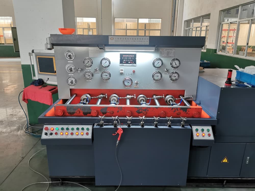 YFB-QSDY-4-50  Submersible Top Pressure Multi Station Valve Test Bench