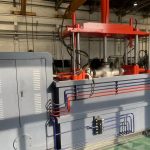 YFB-QSLY-300 Submersible Vertical Oil Cylinder Top Pressure Valve Test Stand - Test